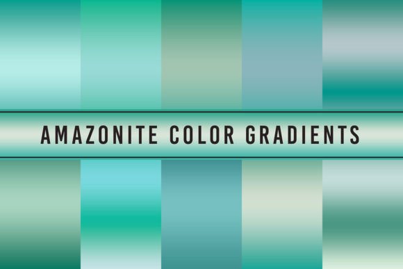 Amazonite Color Gradients: Elevate Your Design Projects with Trendy and Modern Color Transitions