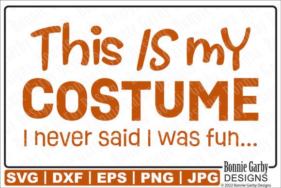 Halloween Costume SVG: 