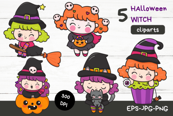 Halloween Witch Halloween Sublimation: A Versatile Design Element for Creative Projects