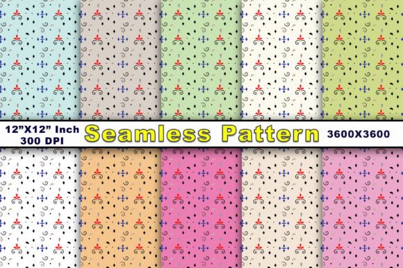 Vintage Seamless Traditional Pattern