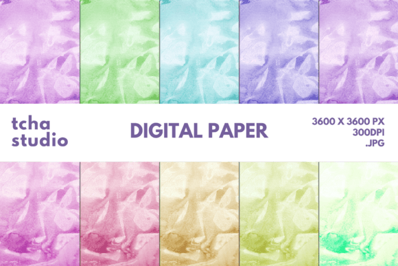 Watercolor Background Digital Papers 1