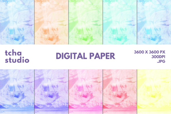 Watercolor Background Digital Papers 11: A Versatile Asset for Creative and Business Applications