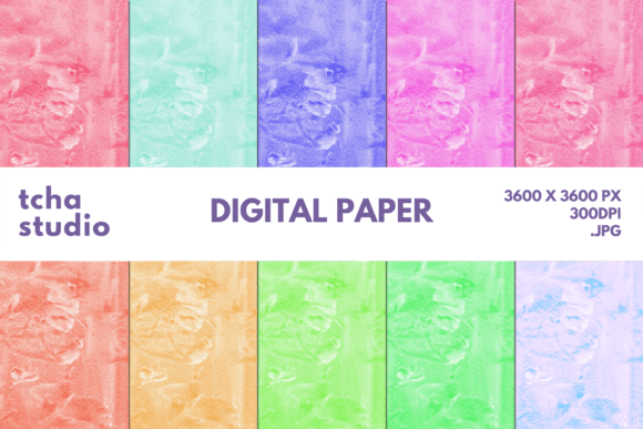 Watercolor Background Digital Papers 17