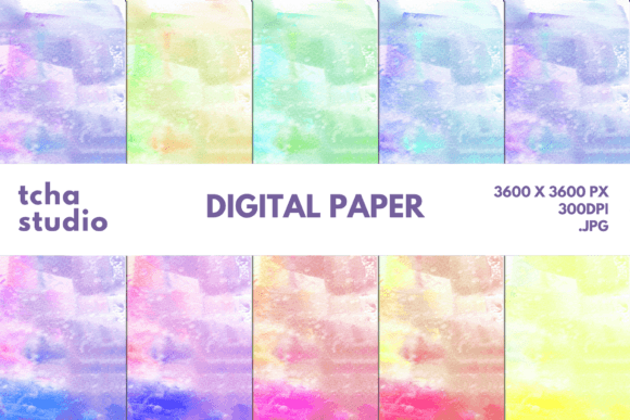 Watercolor Background Digital Papers 31: A Versatile Design Asset for Modern Creators