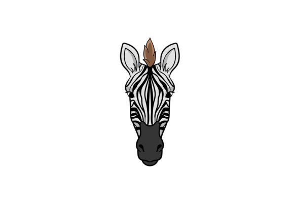 Zebra Illustration Animal Art: A Versatile Graphic for Creative Projects